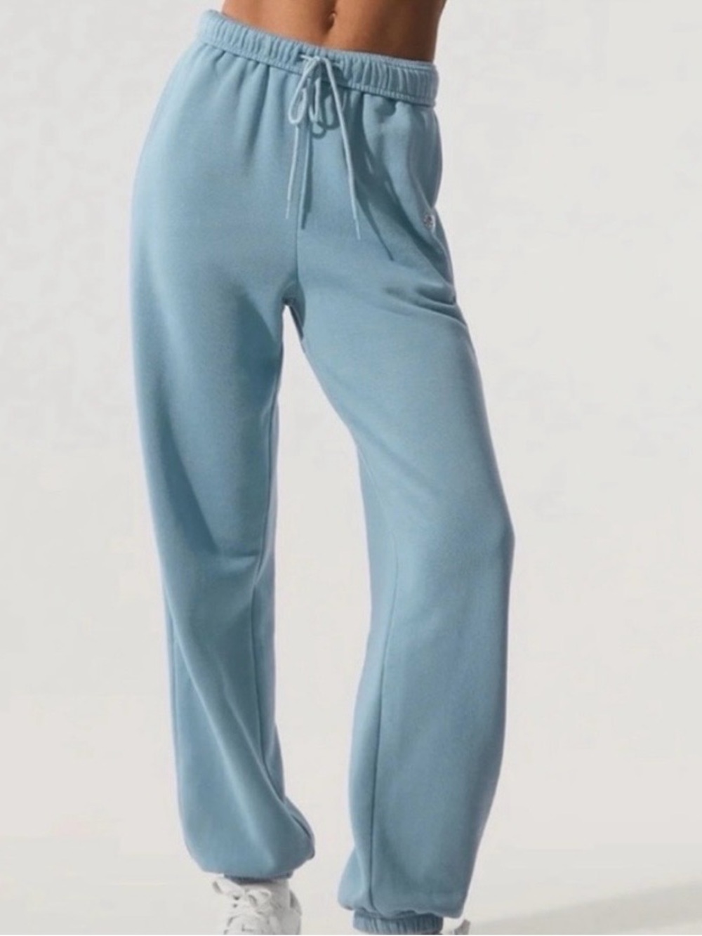 ALO Yoga Women’s Accolade Sweat Pants Joggers Blue Medium